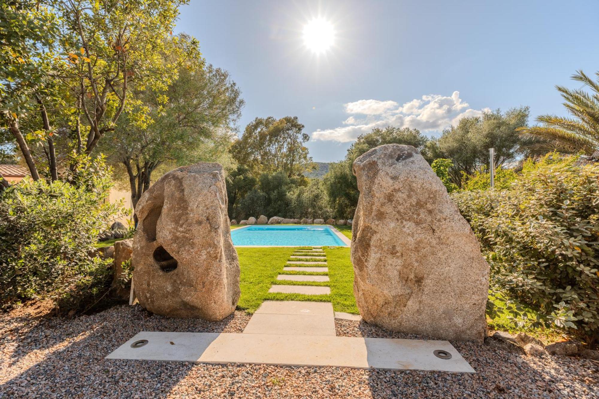 Stazzo San Teodoro Il Ginepro Piscina Condivisa Apartment Bagian luar foto