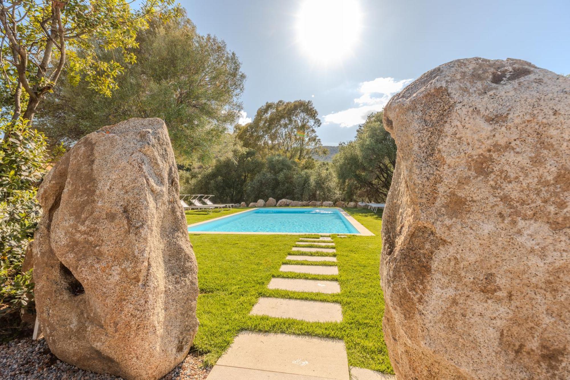 Stazzo San Teodoro Il Ginepro Piscina Condivisa Apartment Bagian luar foto
